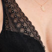 Soutien-gorge foulard dentelle noir femme