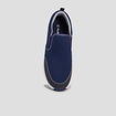 Baskets avec languette d'enfilage bleu marine homme