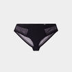 Culotte avec microfibre Izold noir femme grande taille