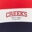 Sweat à capuche hoodie Creeks rouge garçon
