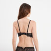 Soutien-gorge push-up paddé dentelle noir femme