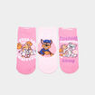 Lot 3 paires socquettes Pat Patrouille rose fille