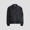 Veste bomber zippée noir homme
