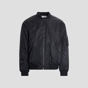 veste bomber zippee noir homme Veste bomber zippée noir homme