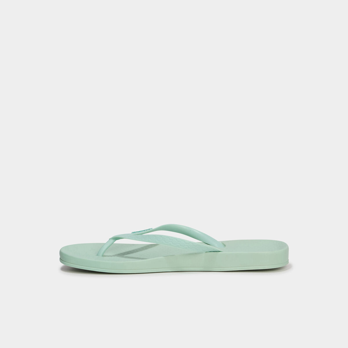 Tongs vert pastel femme