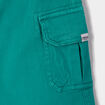 Short cargo vert garçon