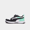 Tennis scratchs &agrave; lacets Puma Rebound V6 vert clair fille