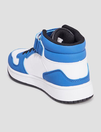 Baskets montantes Dragon Ball Z bleu garçon
