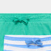 Lot de 2 shorts coton blanc b&eacute;b&eacute; gar&ccedil;on