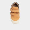 Baskets à scratchs bout rond Creeks camel bébé garçon