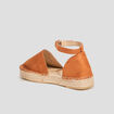 Sandales compensées Liberto marron femme