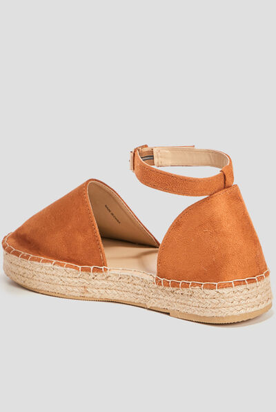 Sandales compensées Liberto marron femme