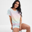 Ensemble pyjama 2 pièces multicolore femme