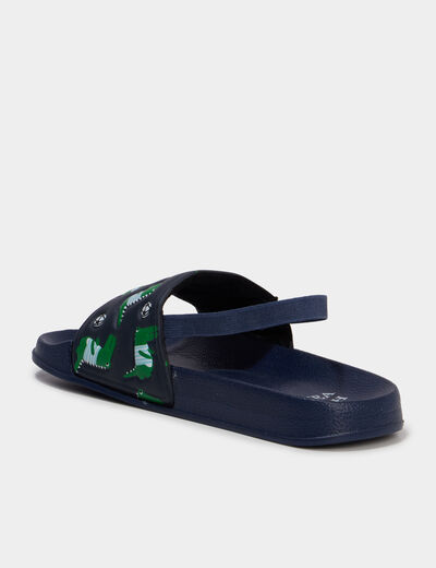 Claquettes de plage multicolore gar&ccedil;on