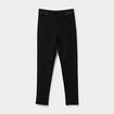 Legging taille haute &eacute;lastiqu&eacute;e noir femme