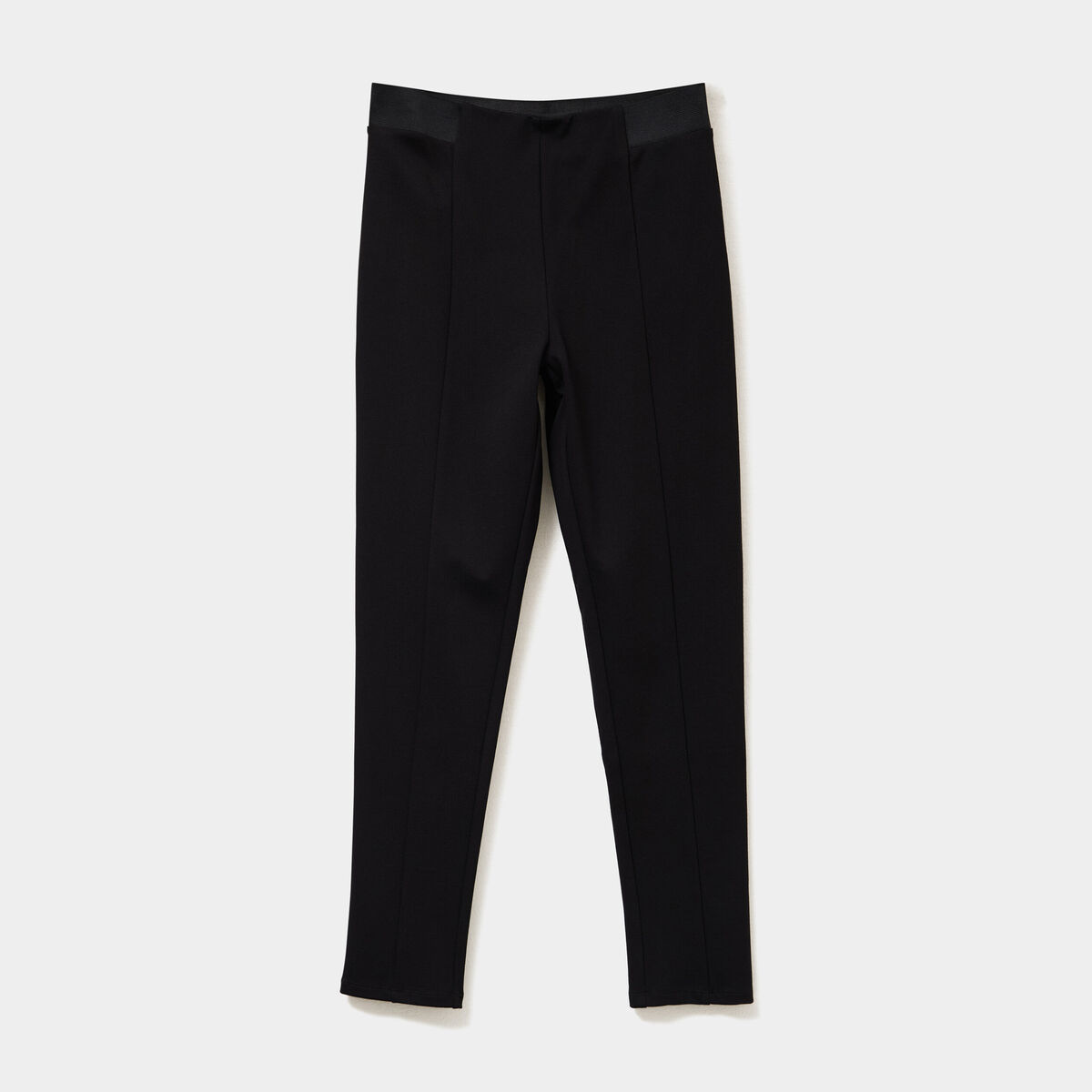 Legging taille haute &eacute;lastiqu&eacute;e noir femme