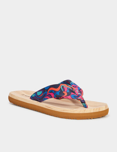 Tongs Wamea Beach multicolore femme