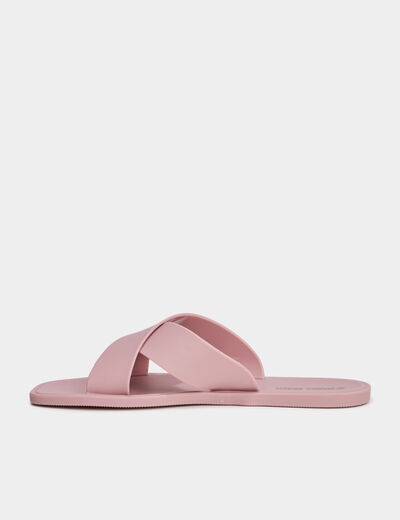 Mules de plage Wamea Beach rose femme