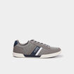 Tennis basses en toile Lee Cooper gris homme