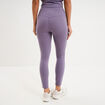 Legging de sport taille haute violet femme