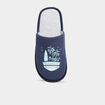 Chaussons mules bleu homme