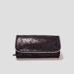 Sac en bandoulière irisé noir femme