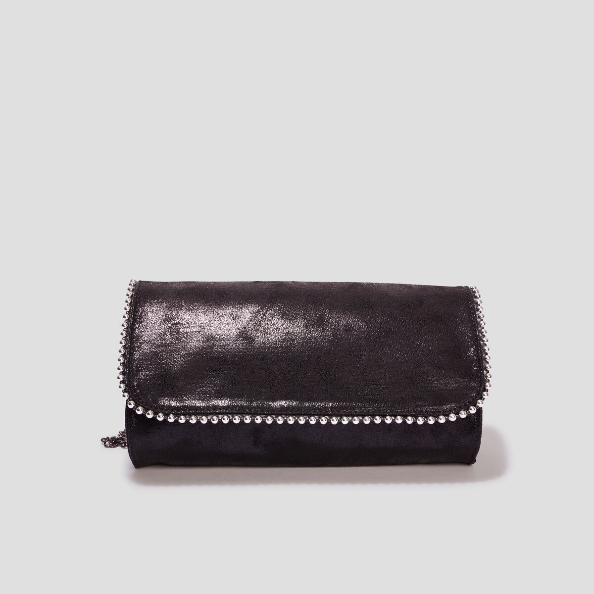Sac en bandoulière irisé noir femme