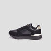 Tennis basses à lacets Champion noir femme