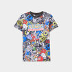 T-shirt manches courtes Sonic multicolore gar&ccedil;on