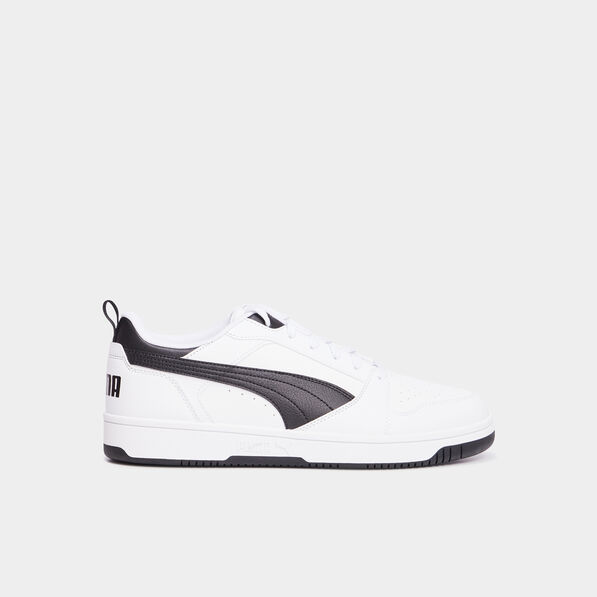 tennis basses lacets puma v6 blanc homme Tennis basses lacets Puma V6 blanc homme