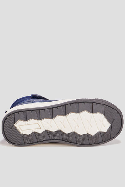 Baskets montantes Creeks bleu marine garçon