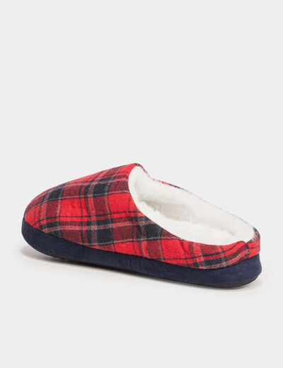 Chaussons mules multicolore homme