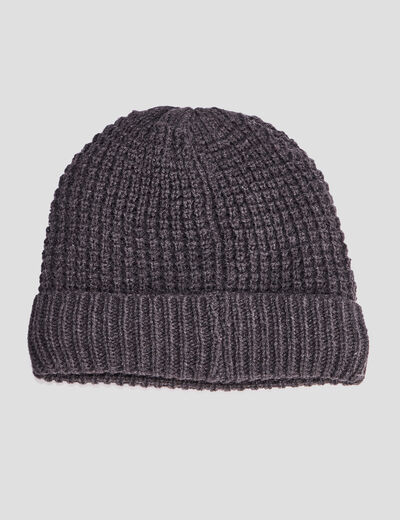 Bonnet Creeks gris foncé garçon