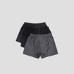 Lot 3 cale&ccedil;ons en coton noir homme
