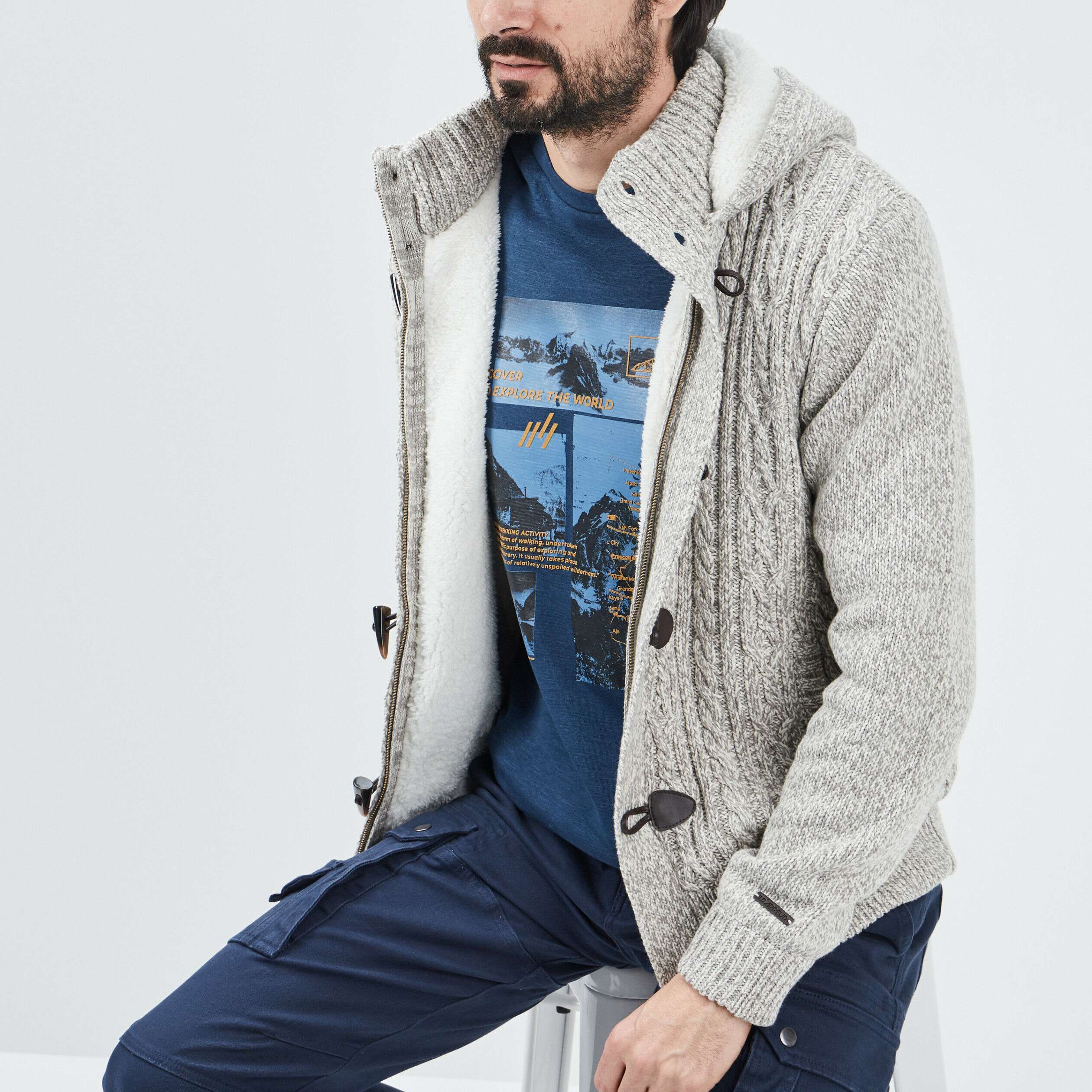 Vetements TRAPPEUR homme collection mode sport et exterieur