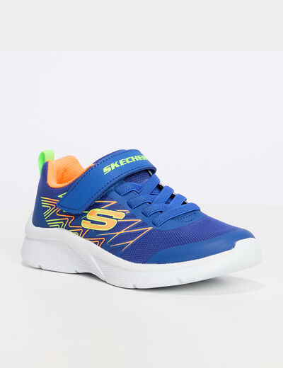 Runnings Skechers Goreprint orange fluo garçon