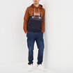 Jeans cargo slim Liberto denim stone homme