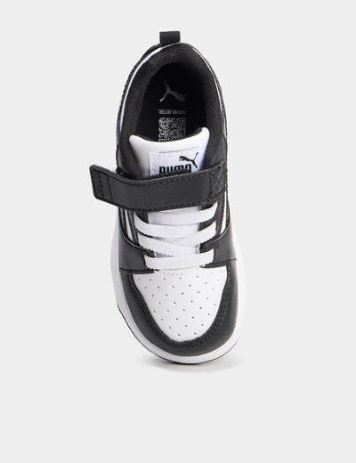 Tennis basses Puma V6 noir garçon