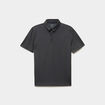 Polo manches courtes gris homme