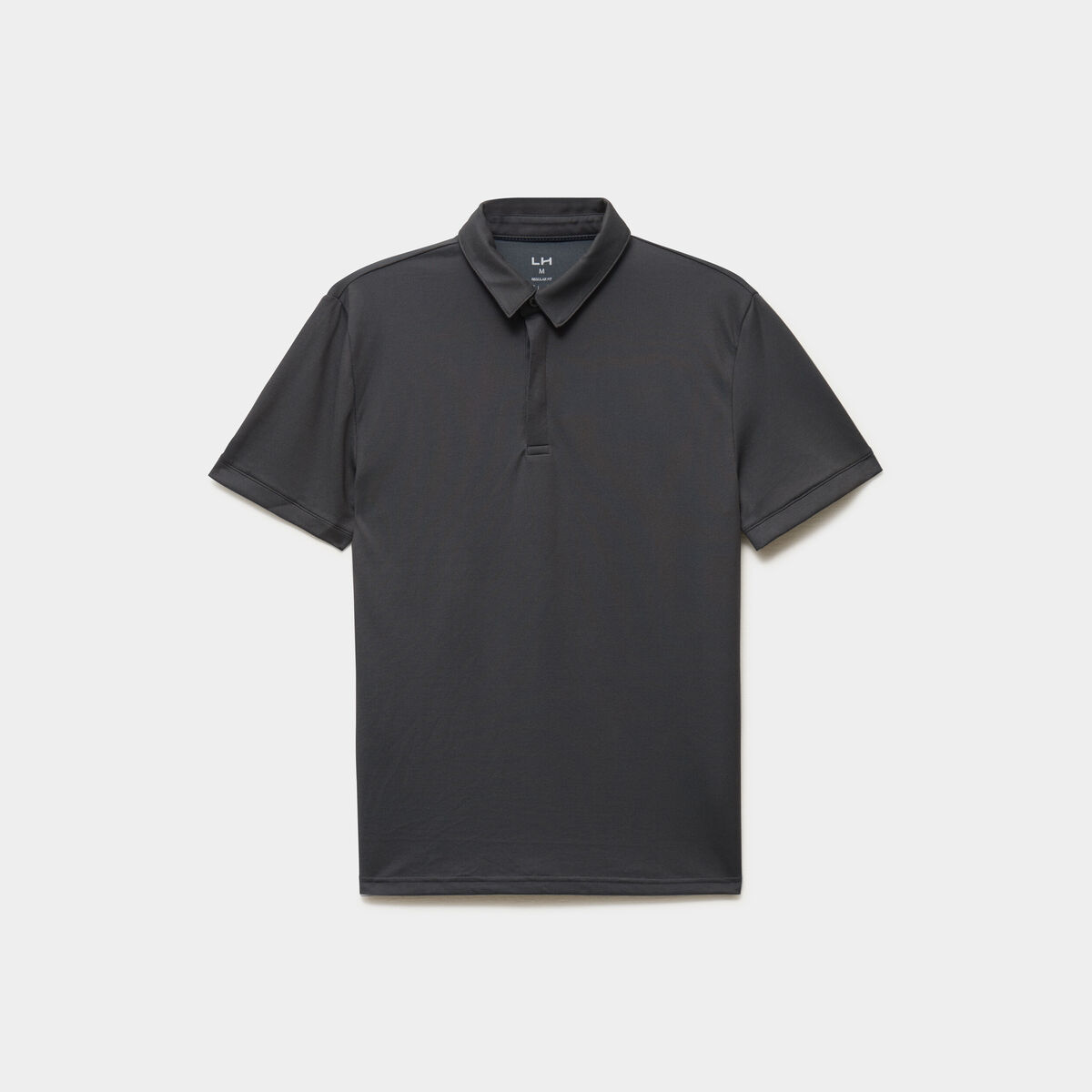 Polo manches courtes gris homme
