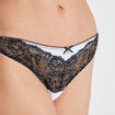 Culotte tanga blanc femme