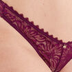 Tanga en dentelle Mosquitos rouge femme