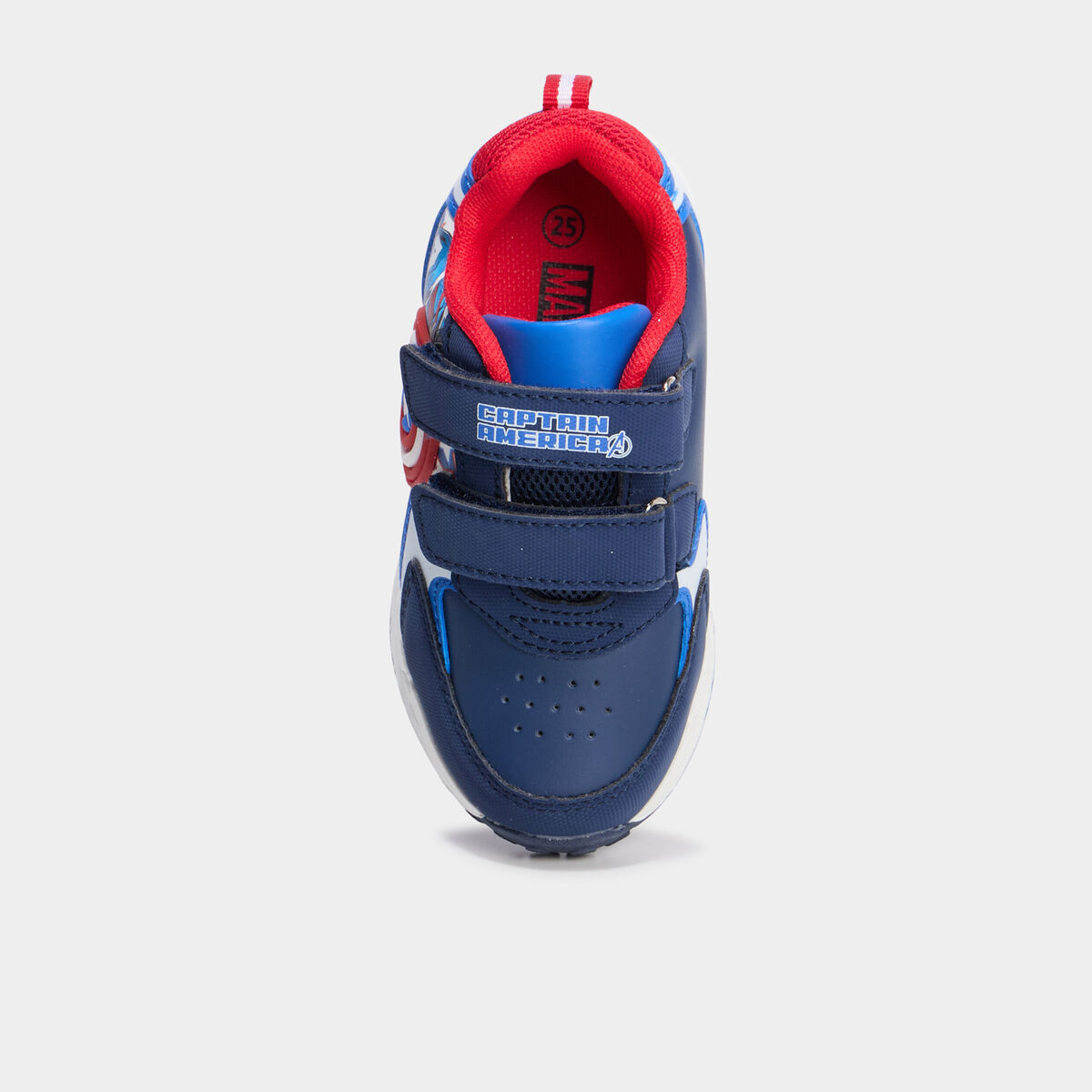 Baskets running lumineuses Marvel bleu gar&ccedil;on