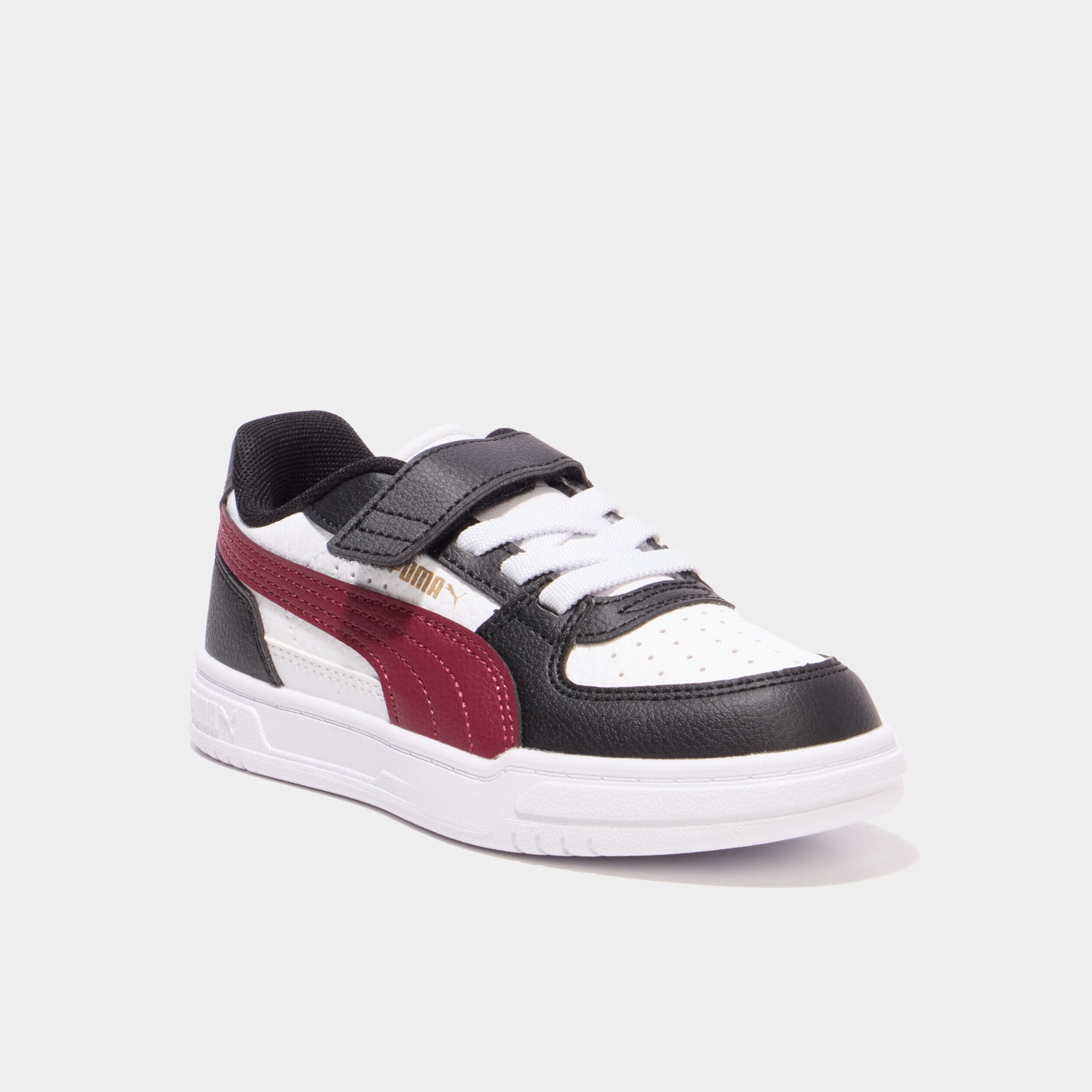Baskets à scratchs Caven III Puma bordeaux garçon