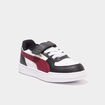 Baskets &agrave; scratchs Caven III Puma bordeaux gar&ccedil;on