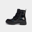 Boots effet holographique Mercredi noir fille