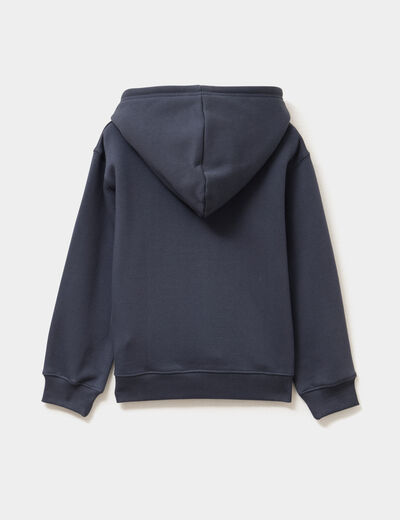 Sweat hoodie à capuche Hello Kitty gris fille