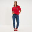T-shirt maillot de football Portugal rouge mixte