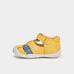 Sandales Kickers Wasabou jaune bébé garçon