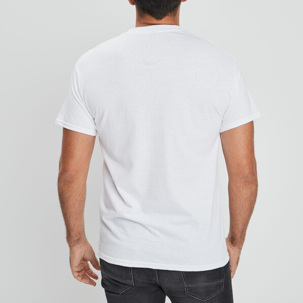 t shirt manches courtes tupac blanc homme T-shirt manches courtes Tupac blanc homme
